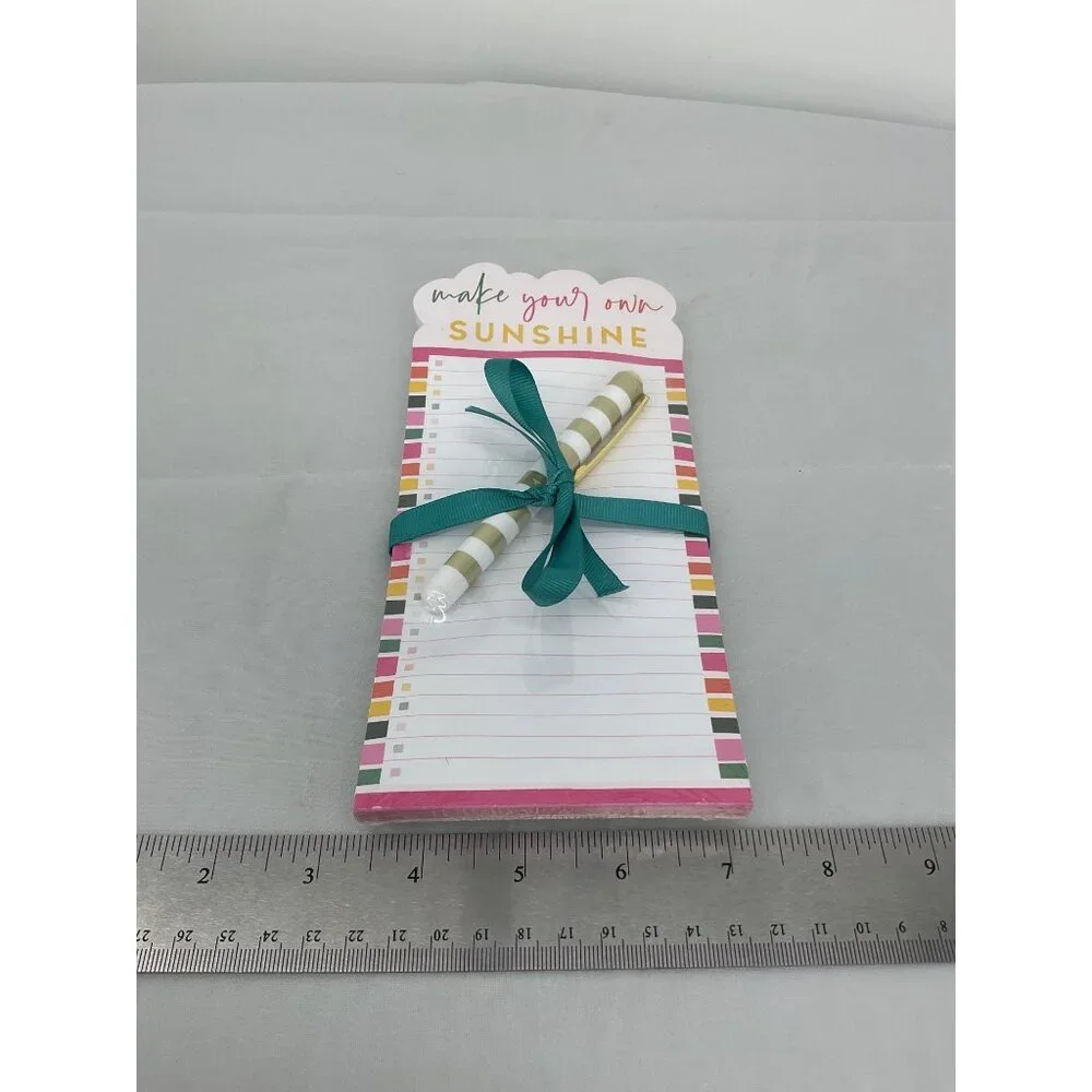 Make Your Own Sunshine Notepad & Pen Set 75 Sheets
